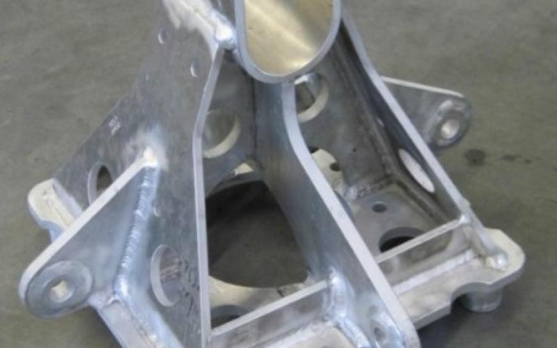 Hoogwaardig gelast aluminium onderdelen